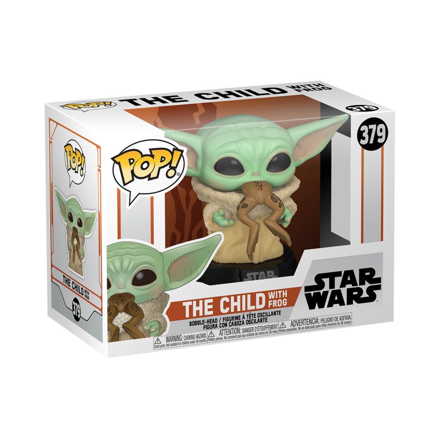 Star Wars The Mandalorian The Child with Frog Pop! 379 Vinyl