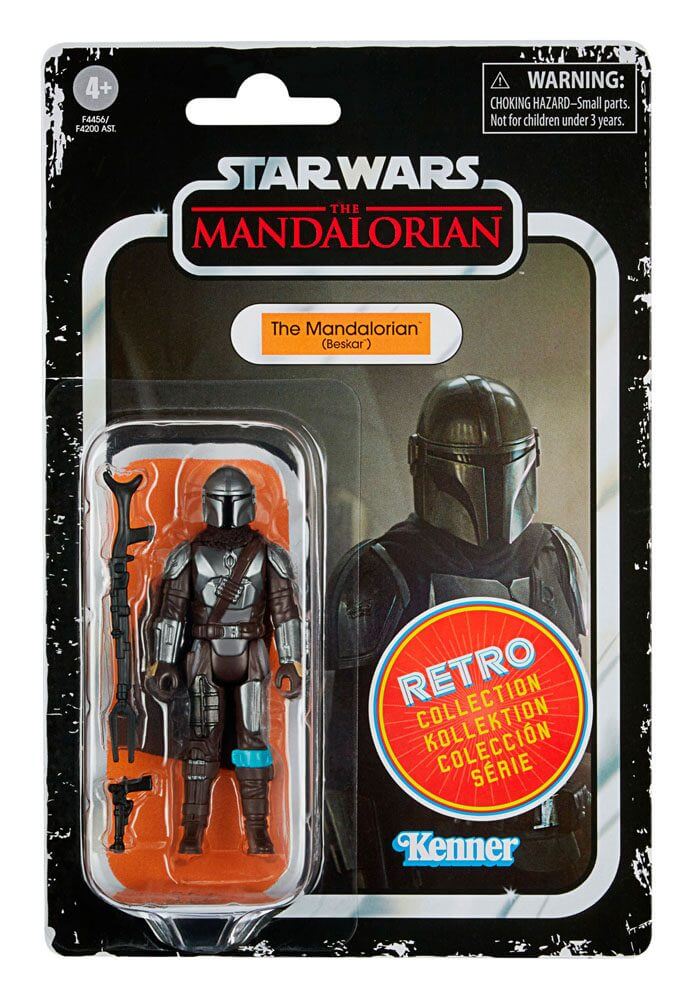 Star Wars The Retro Collection The Mandalorian Beskar 3 3/4 Inch Action Figure