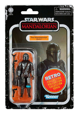 Star Wars The Retro Collection The Mandalorian Beskar 3 3/4 Inch Action Figure