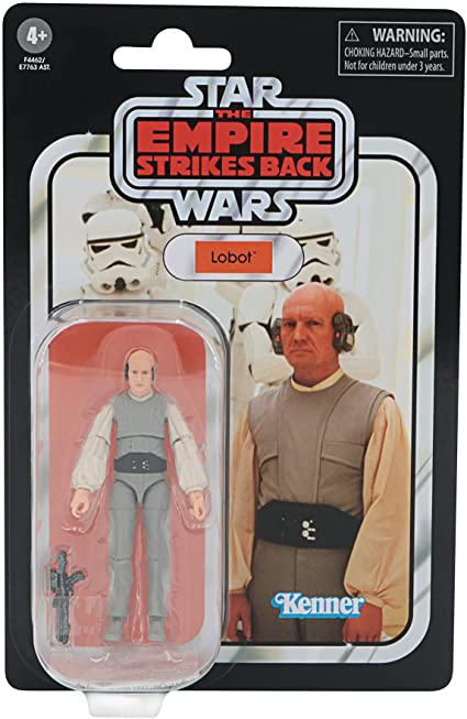 Star Wars The Vintage Collection Empire Strikes Back Lobot 3 3/4 Inch Action Figure
