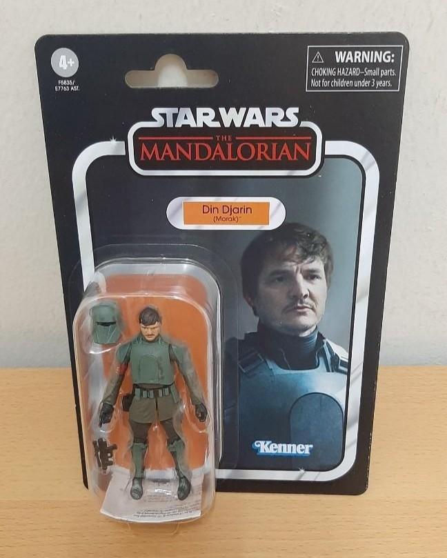 Star Wars The Mandalorian The Vintage Collection Din Djarin (Morak) 3 3/4" Action Figure - PACKAGING DAMAGED