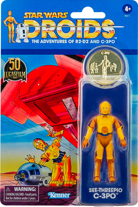 Star Wars The Vintage Collection Droids See-Threepio C-3PO 3 3/4 Inch Action Figure