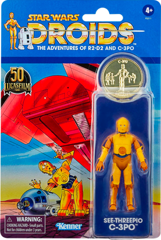 Star Wars The Vintage Collection Droids See-Threepio C-3PO 3 3/4 Inch Action Figure