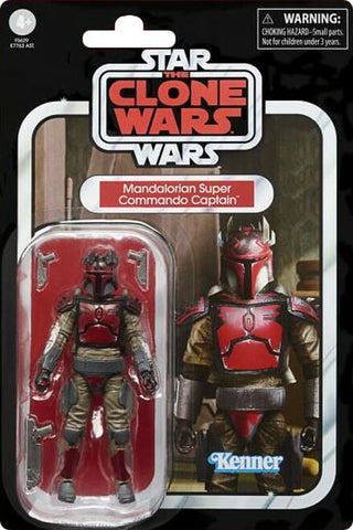 Star Wars The Vintage Collection Mandalorian Super Commando Captain 3 3/4 Inch Action Figure