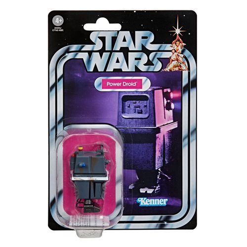 Star Wars The Vintage Collection Power Droid 3 3/4" Action Figure - MINOR CREASING TO THE PACKAGING CARD