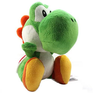 Super Mario Bros. Small Size Yoshi Plush Doll 8" Inches Tall Soft Toy Licensed