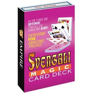 Svengali Magic Card Deck Bridge Size Trick