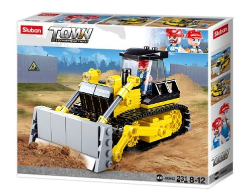 TOWN CONSTRUCTION BULLDOZER 231 PCS M38-B0802 BUILDING BLOCKS