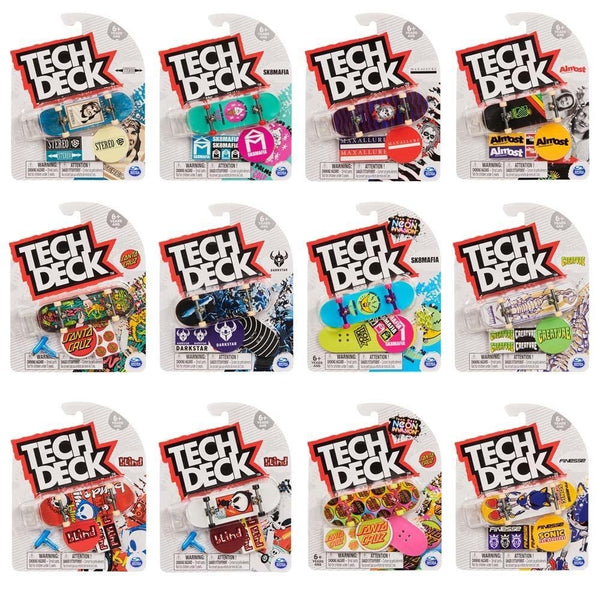 Tech Deck 96mm Fingerboard Assorted Designs 1 Pc