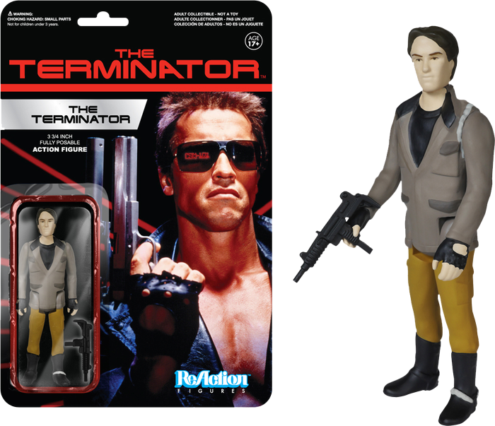 Terminator The Terminator ReAction Figure 3 3/4"