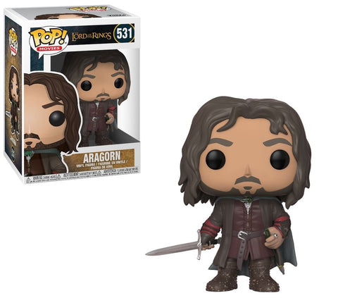 The Lord Of The Rings Aragorn Pop! 531 Vinyl