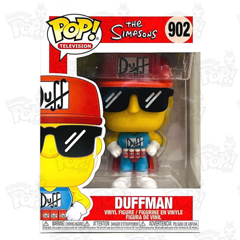 The Simpsons Duffman Pop! 902 Vinyl