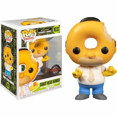 The Simpsons Homer Donut Head US Exclusive Pop! 1033 Vinyl