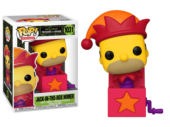 The Simpsons Homer Jack-In-The-Box Pop! 1031 Vinyl