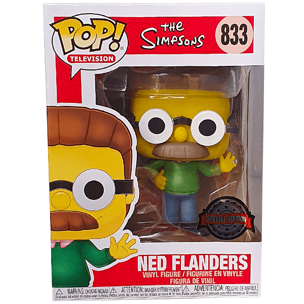 The Simpsons Ned Flanders US Exclusive Pop! 833 Vinyl