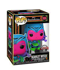 WandaVision Scarlet Witch Black Light US Exclusive Pop! 986 Vinyl