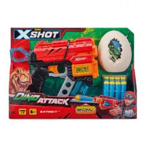 Zuru XShot Dino Attack Extinct With 8 Darts