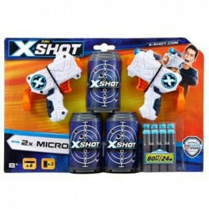 XShot Excel Micro Twin Pk Dart Blasters Includes 8 Darts