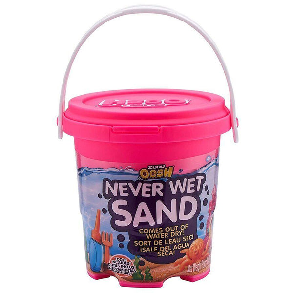 Zuru Oosh Never Wet Sand 500 Grams 1 Bucket Assorted Colours Available